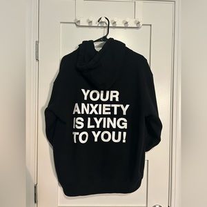 We’re Not Really Strangers - Anxiety Hoodie